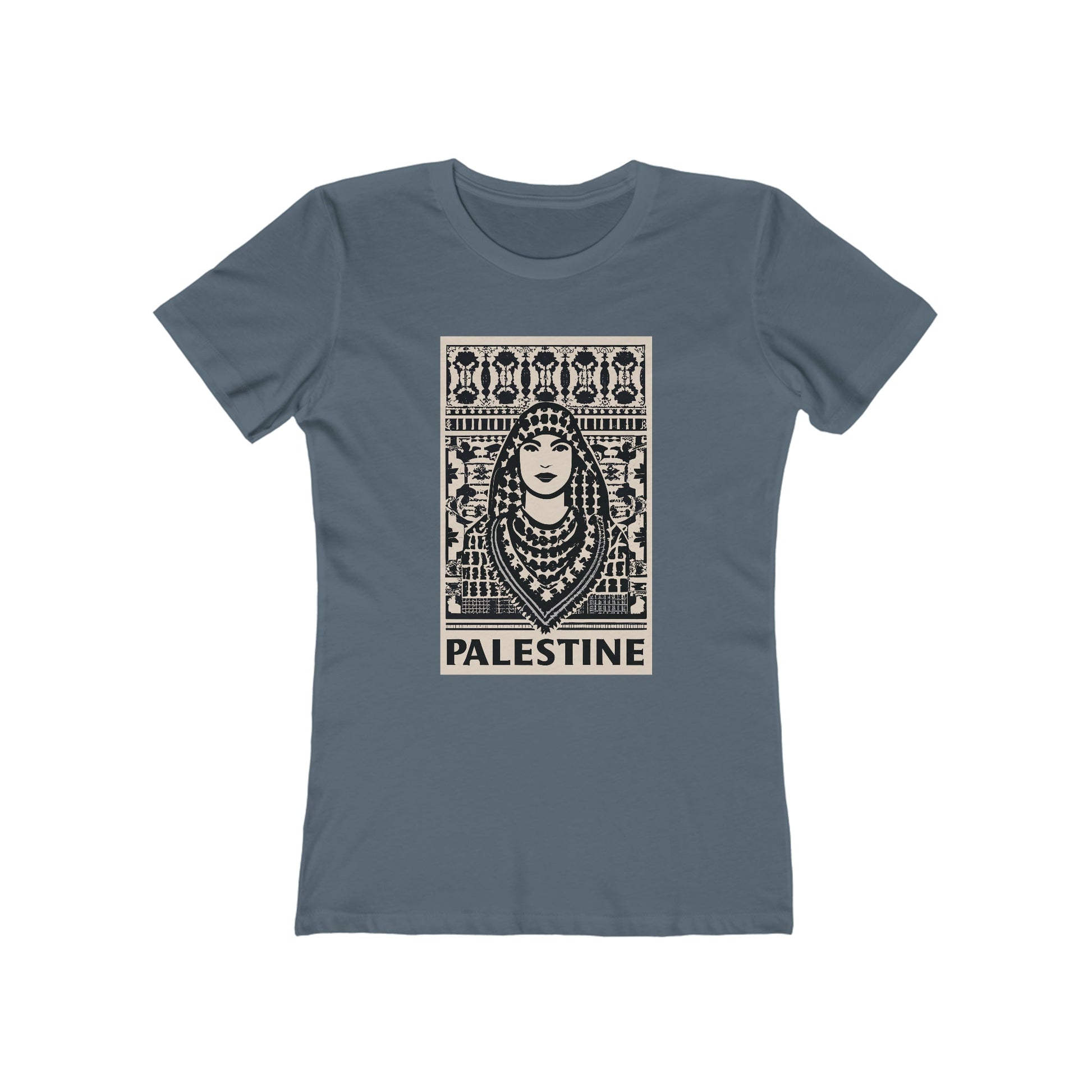 Strong Palestine Woman T-Shirt - faithwear