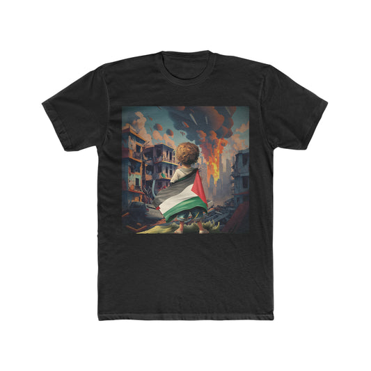 Child's Gaze of Destruction - Gaza T-Shirts - faithwear - Men's Clothing, Palestine Collection for Men, T-shirts