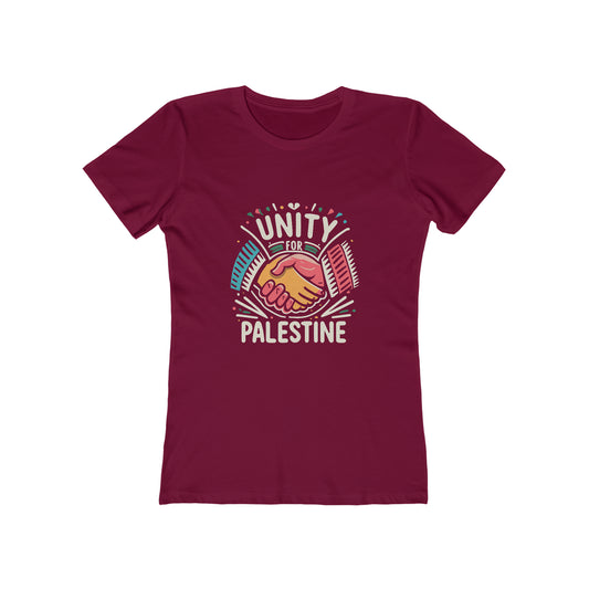 Unity for Palestine Muslim Tee - faithwear - Palestine Collection for Women, T-shirts, Women's Clothing