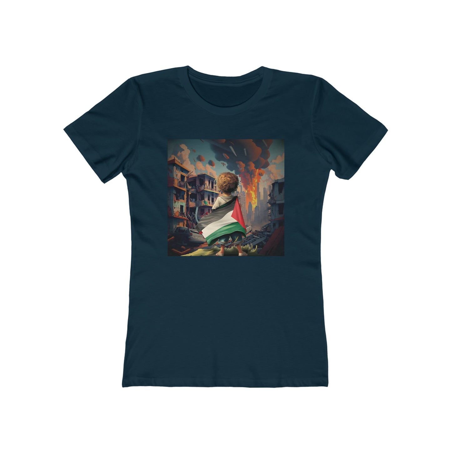 A Child's Gaze of Courage - Gaza Tees - faithwear