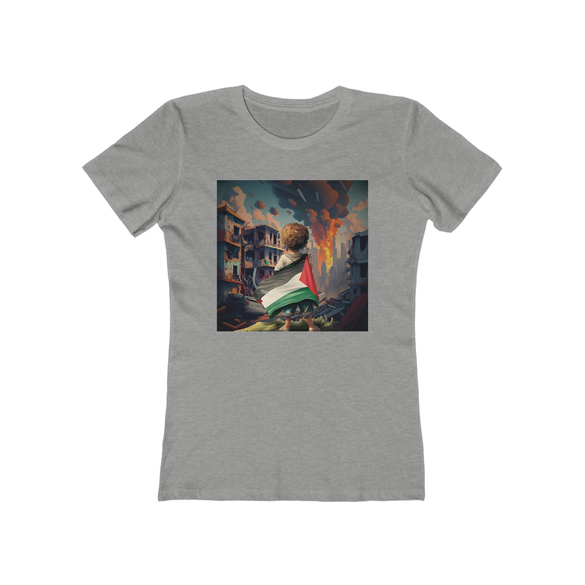 A Child's Gaze of Courage - Gaza Tees - faithwear