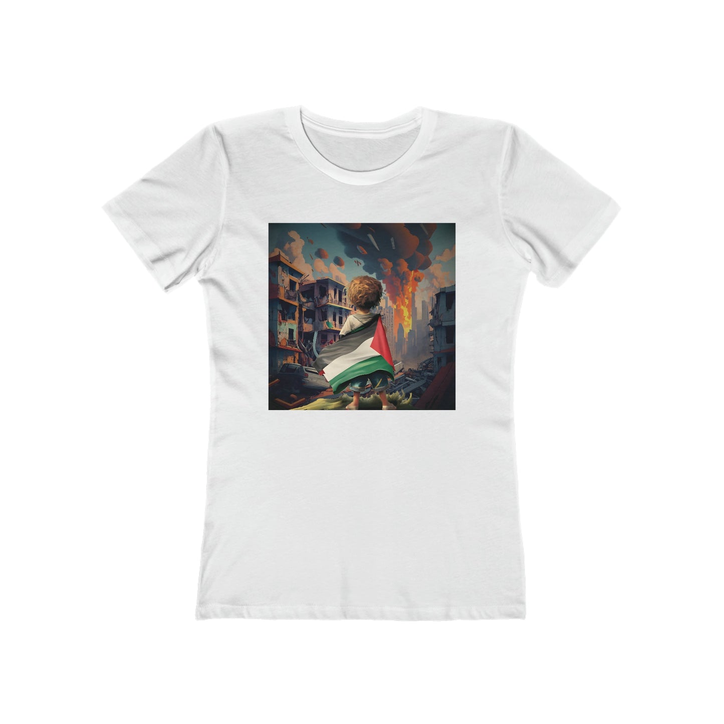 A Child's Gaze of Courage - Gaza Tees - faithwear