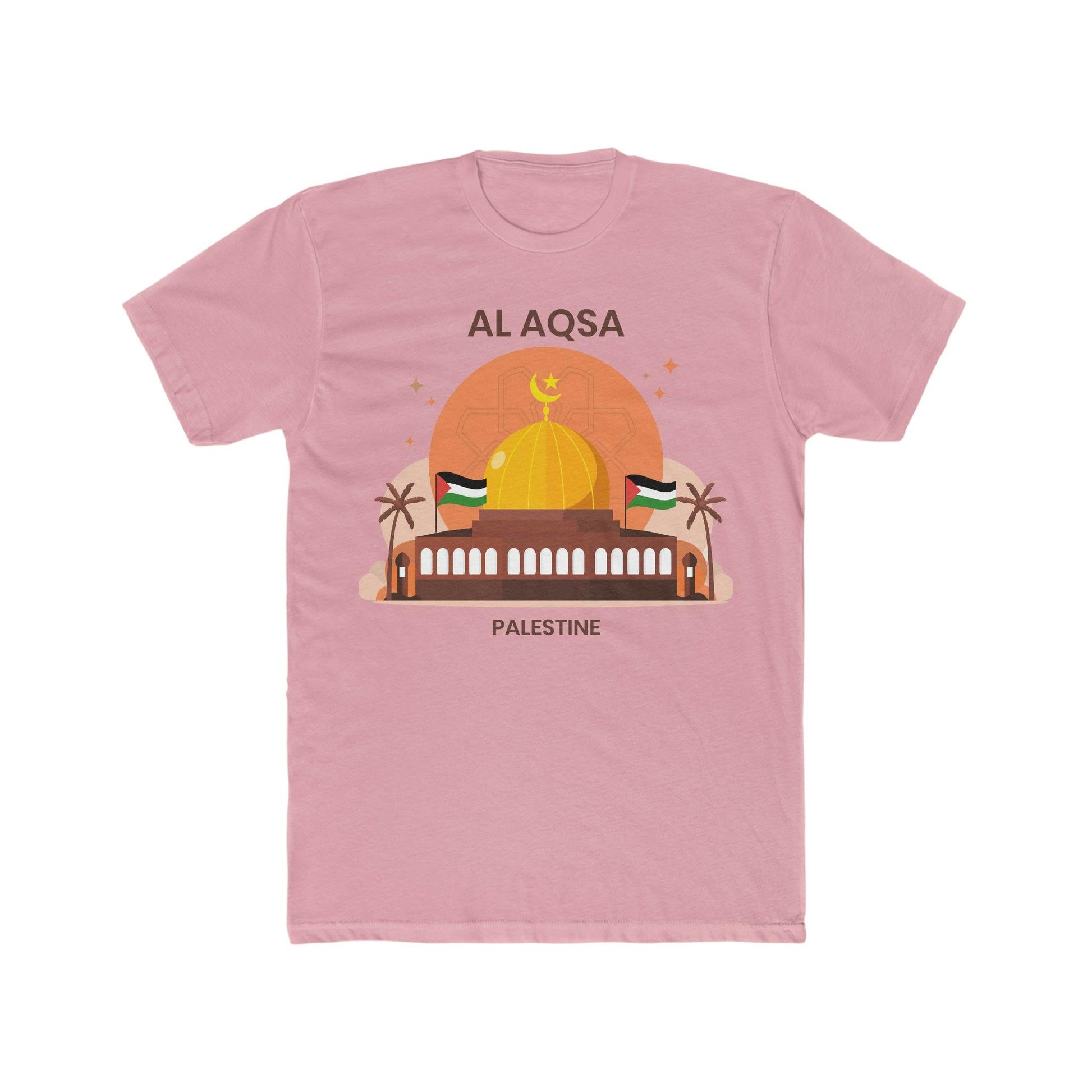 Al Aqsa Mosque Illustration T-Shirt - faithwear