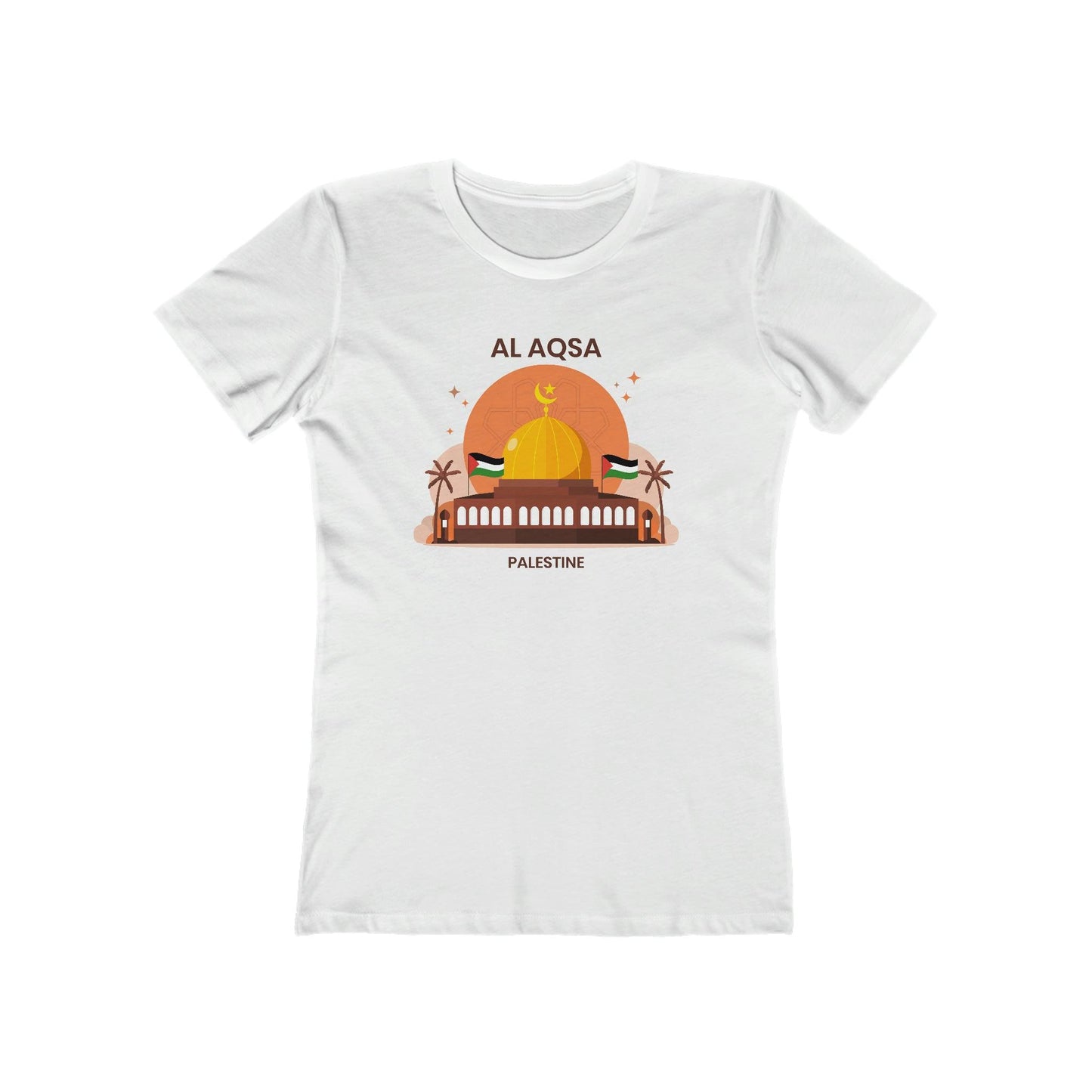 Al Aqsa Mosque Illustration T-Shirt - faithwear