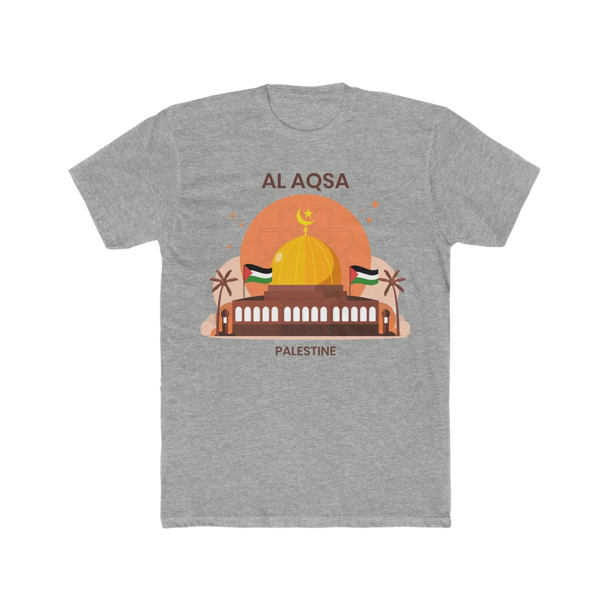 Al Aqsa Mosque Illustration T-Shirt - faithwear