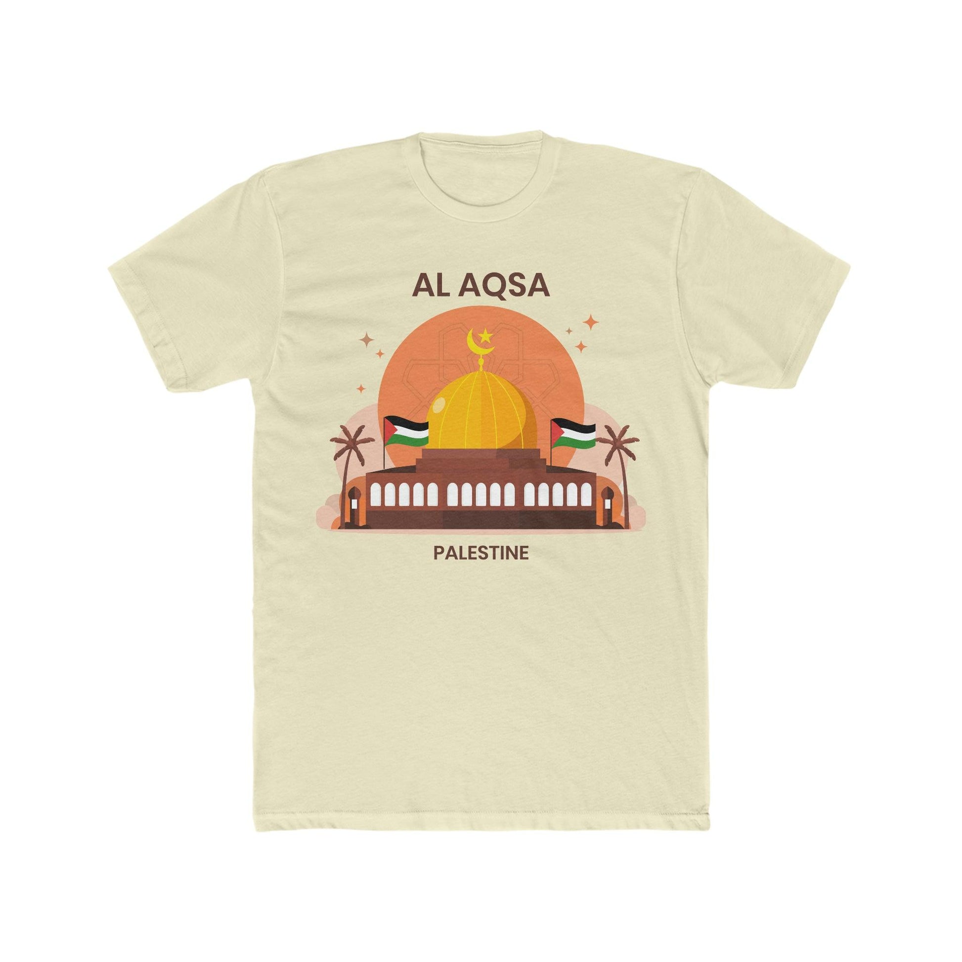 Al Aqsa Mosque Illustration T-Shirt - faithwear