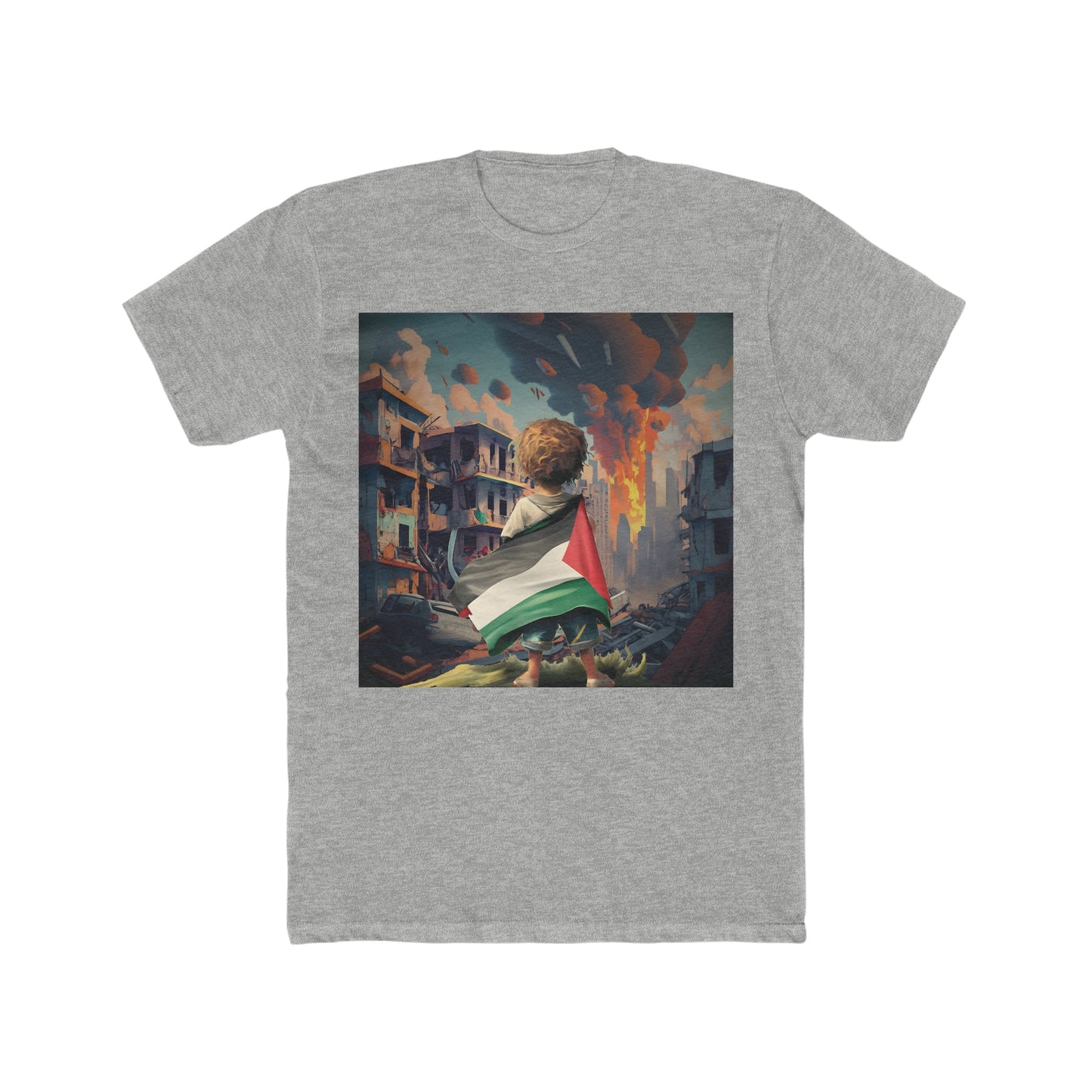 Child's Gaze of Destruction - Gaza T-Shirts - faithwear