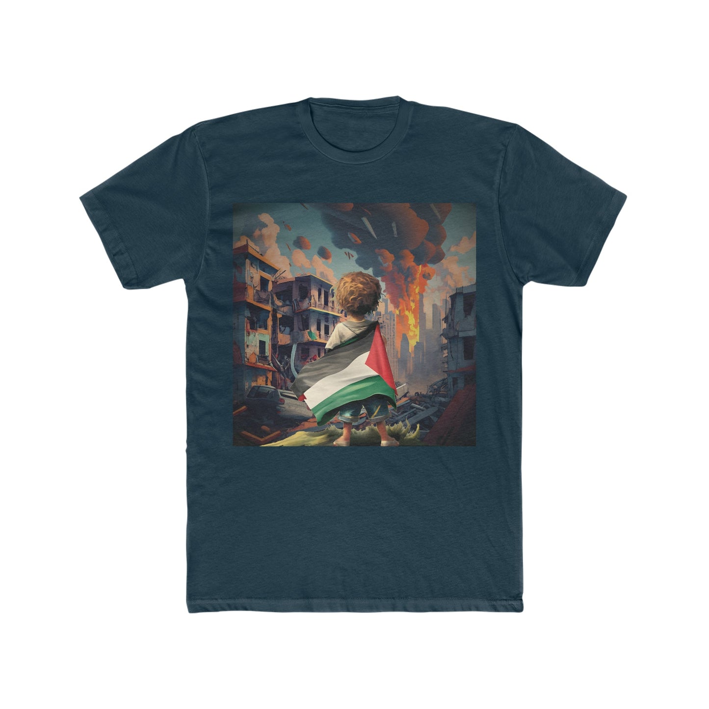 Child's Gaze of Destruction - Gaza T-Shirts - faithwear