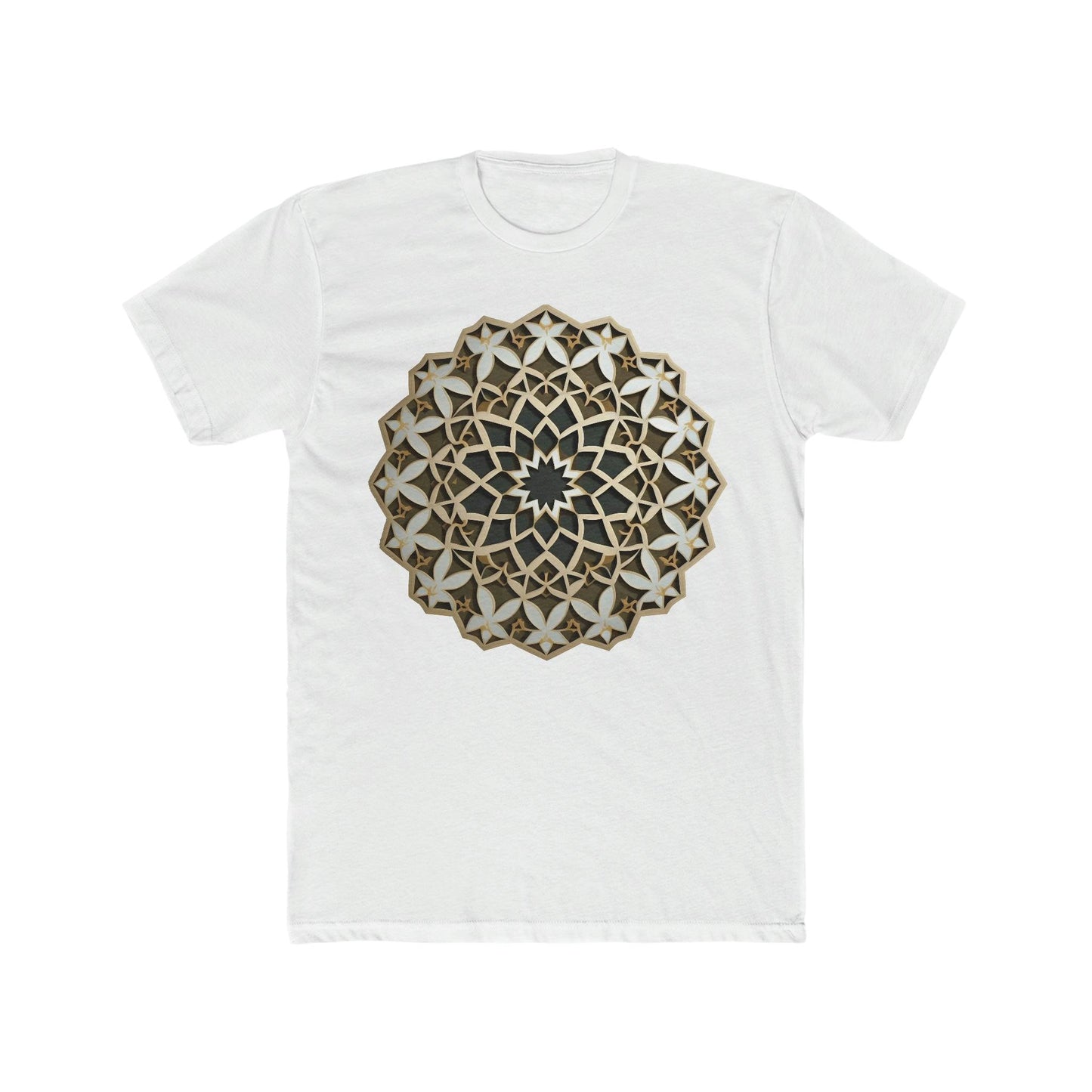 Elegant Muslim Girih Pattern T-Shirt - faithwear