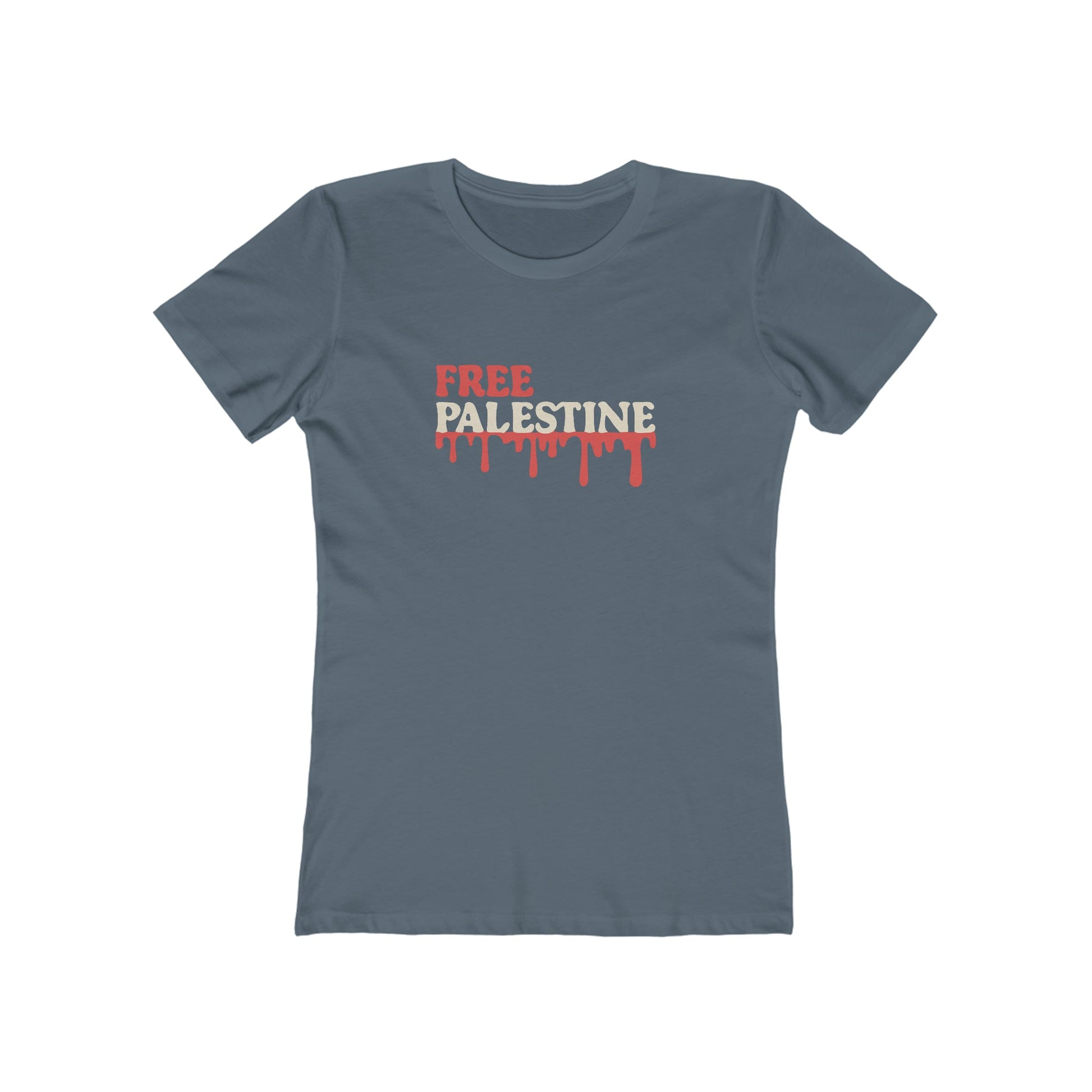 Free Palestine Statement Tee - Palestinian Blood - faithwear