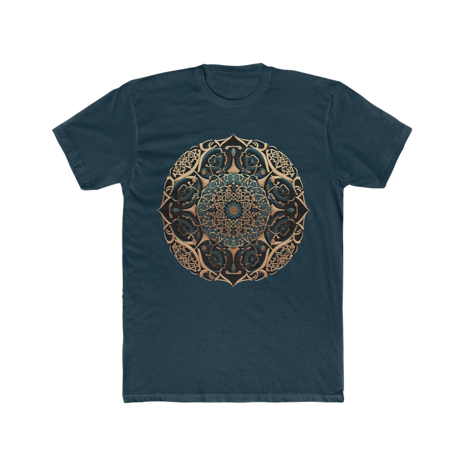 Golden Muqarnas Pattern T-Shirt - faithwear