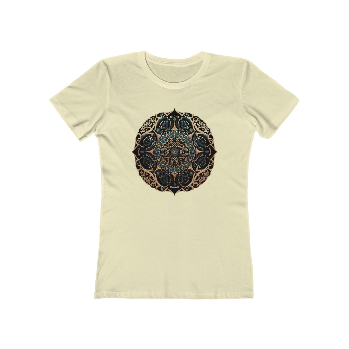 Golden Muqarnas Pattern T-Shirt - faithwear