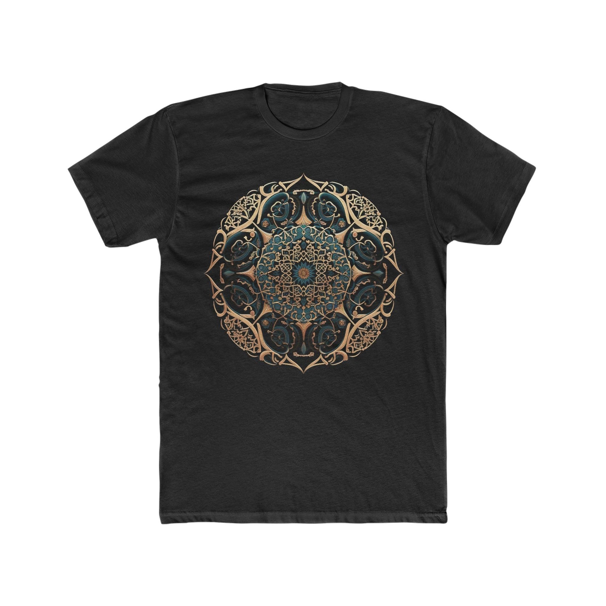 Golden Muqarnas Pattern T-Shirt - faithwear