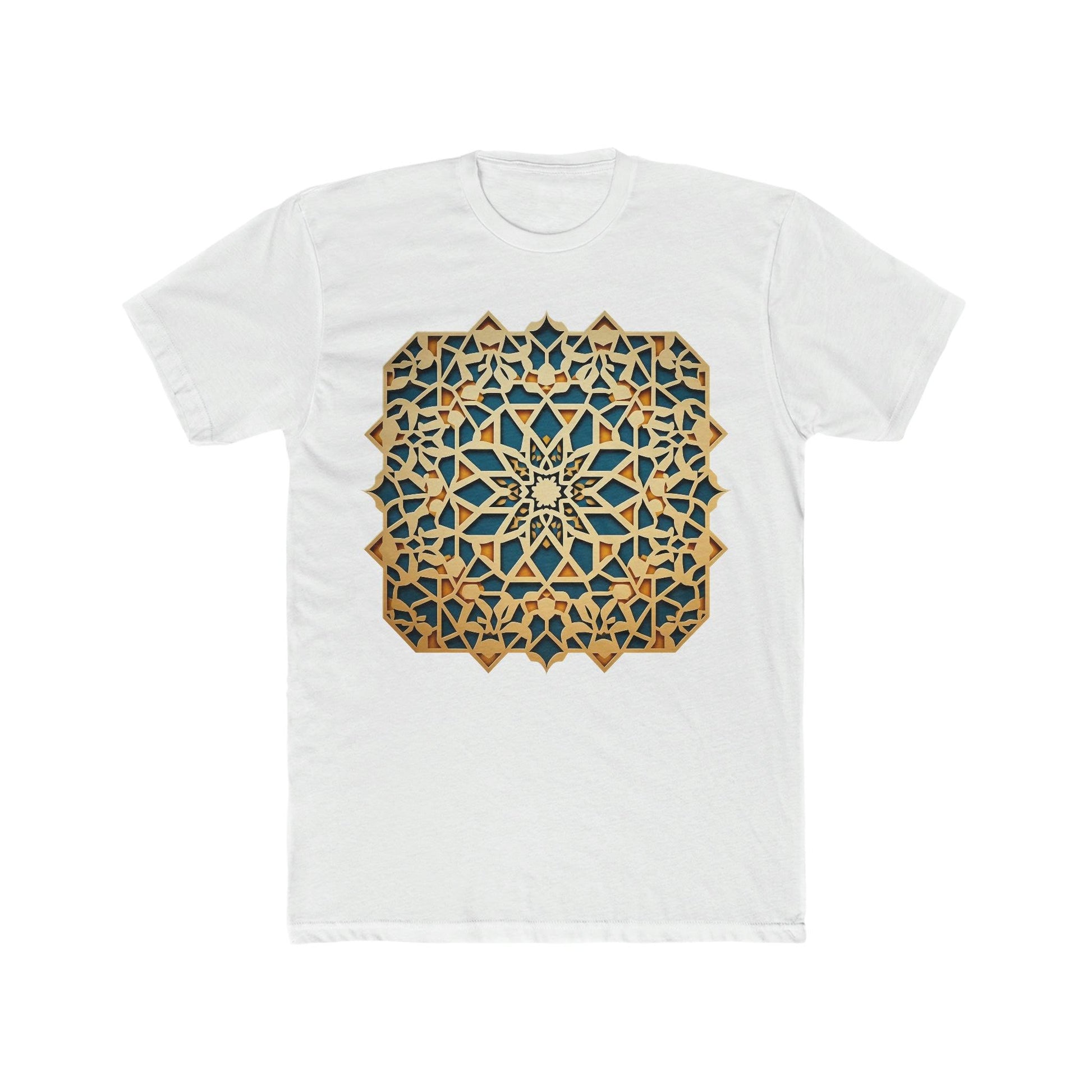 Intricate Square Girih Pattern T-Shirt - faithwear