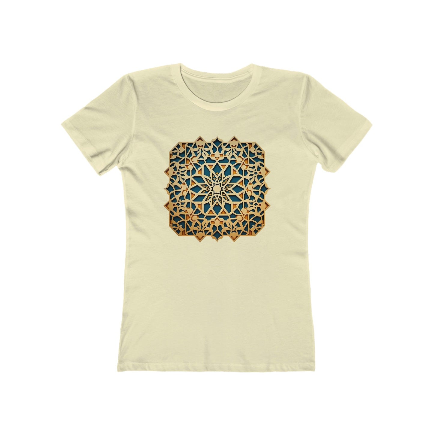 Intricate Square Girih Pattern T-Shirt - faithwear