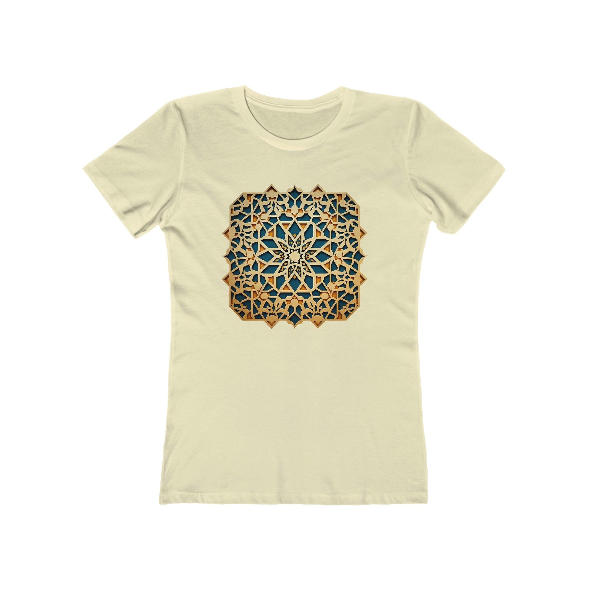 Intricate Square Girih Pattern T-Shirt - faithwear