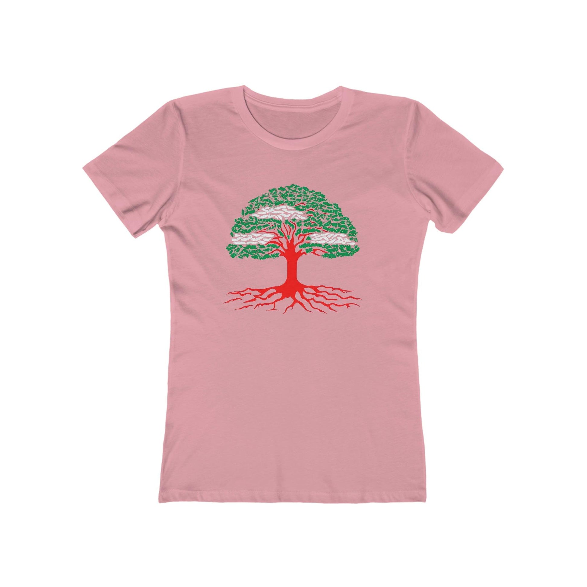 Lebanon's Spirit - Cedar Tree Flag T-Shirt - faithwear