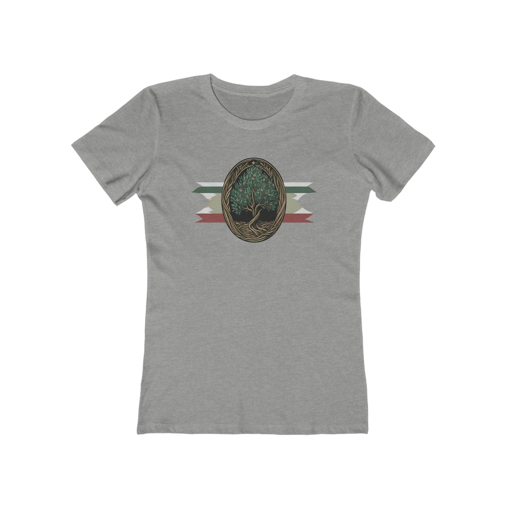 Olive Tree Palestine Flag T-Shirt - faithwear