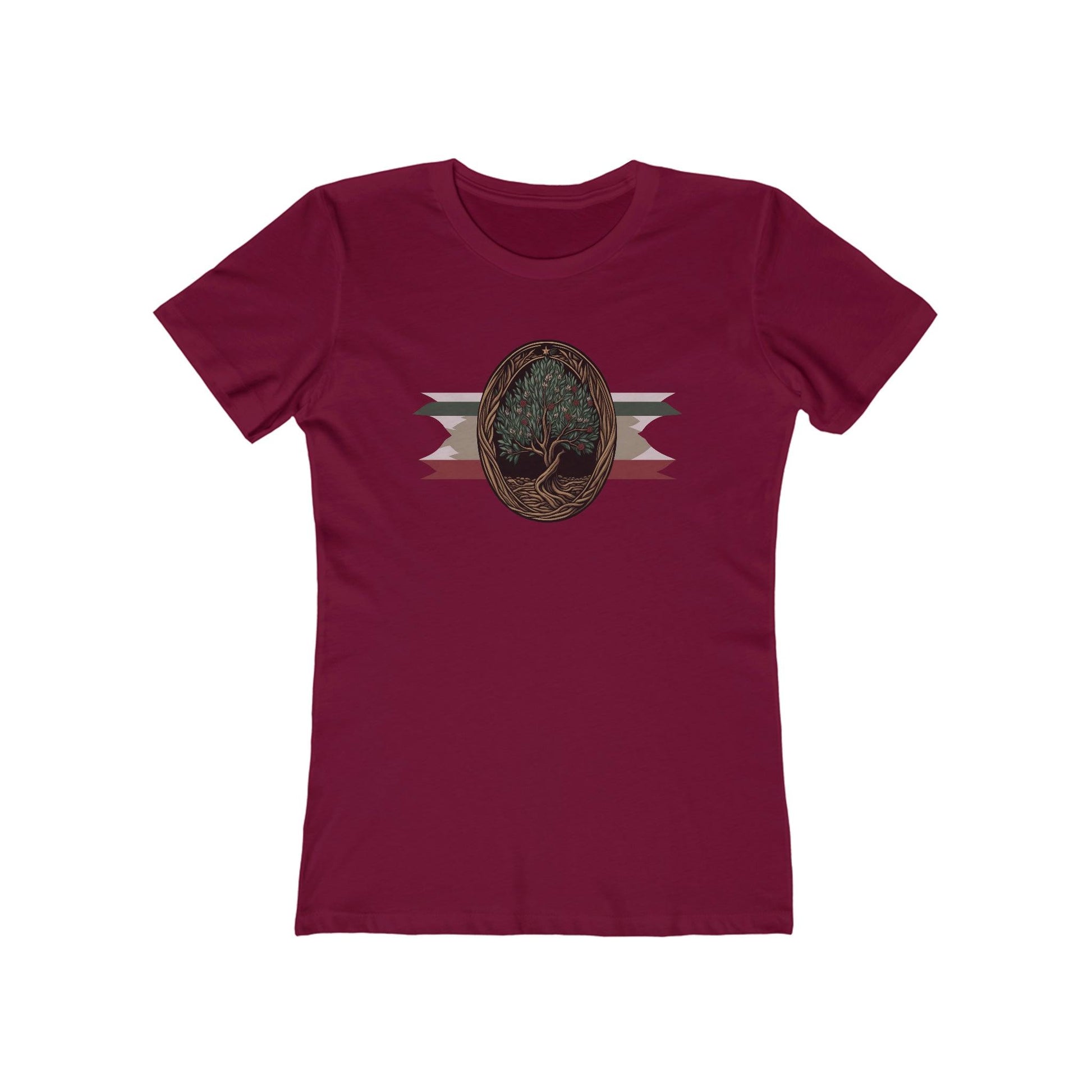 Olive Tree Palestine Flag T-Shirt - faithwear