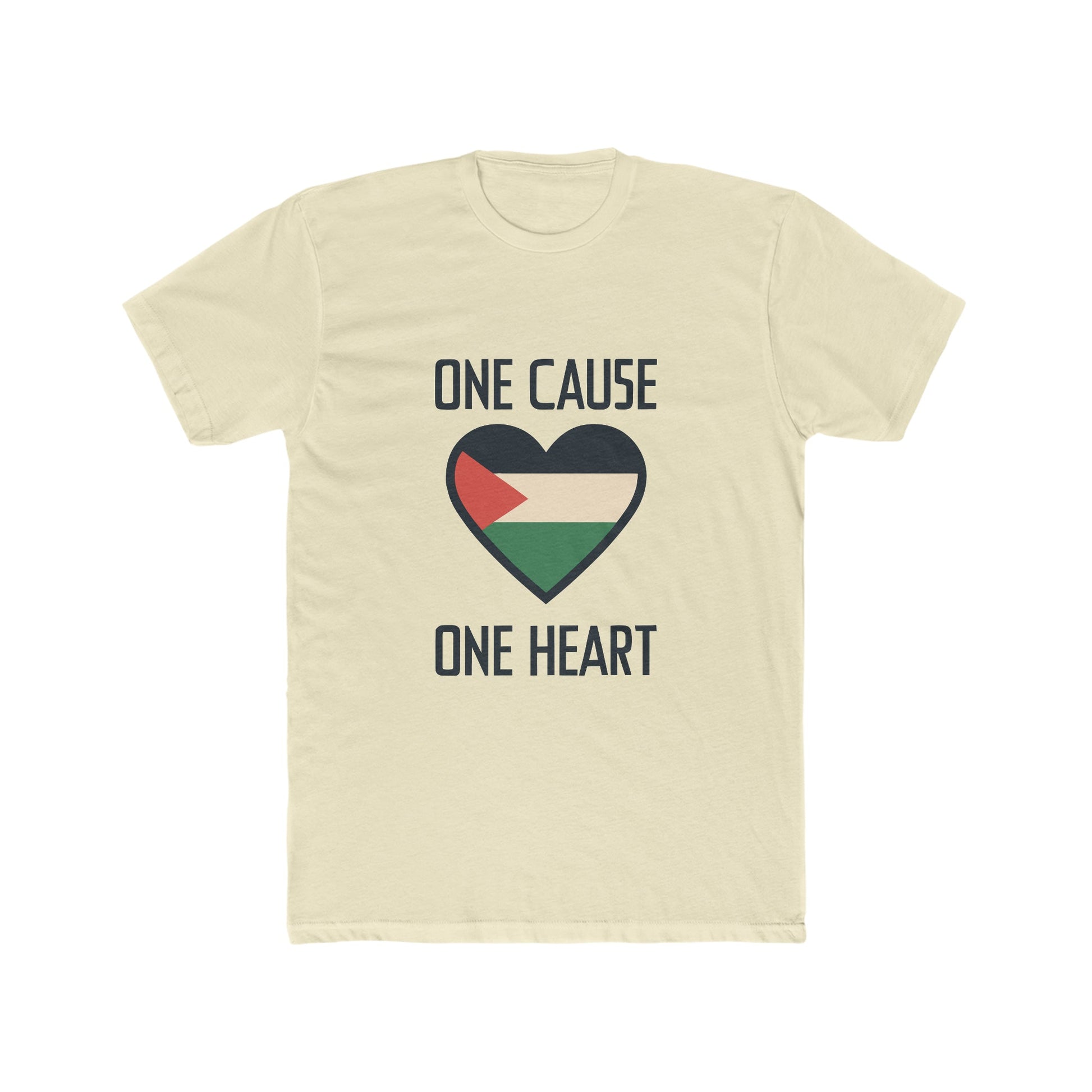 One Cause, One Heart: Palestine T-Shirt - faithwear