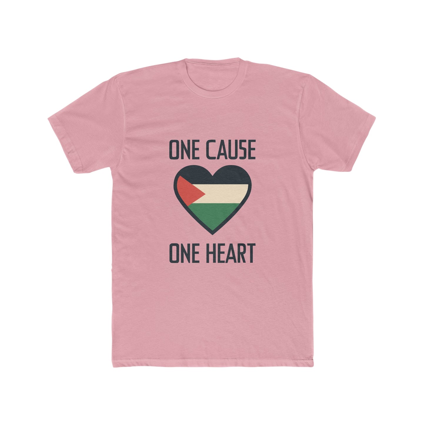 One Cause, One Heart: Palestine T-Shirt - faithwear