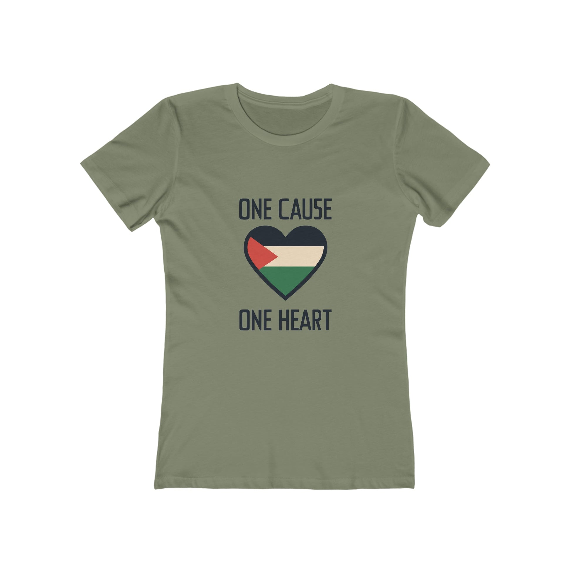 One Cause, One Heart - Palestine Tee - faithwear