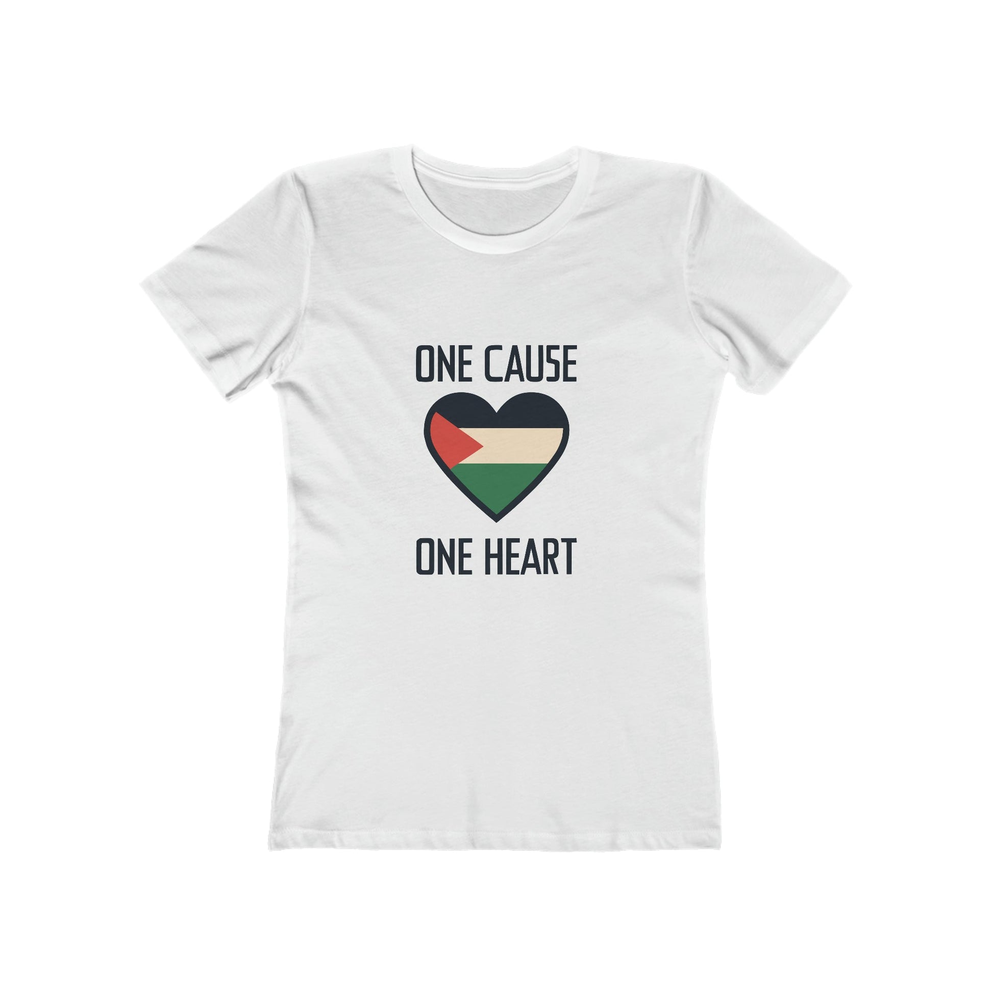 One Cause, One Heart - Palestine Tee - faithwear