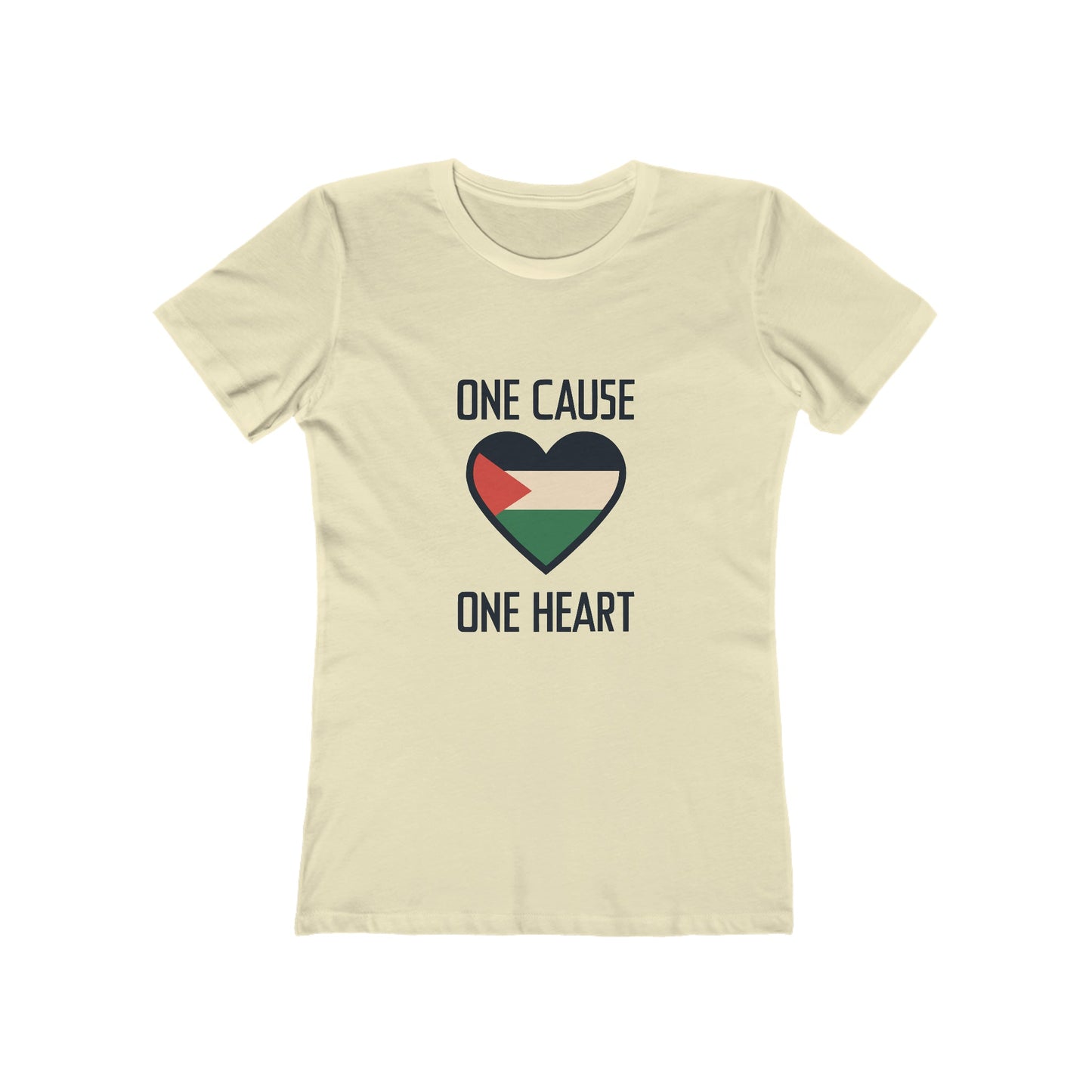 One Cause, One Heart - Palestine Tee - faithwear