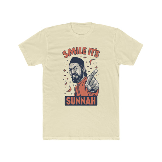 "Smile It's Sunnah" Islam Tee - faithwear