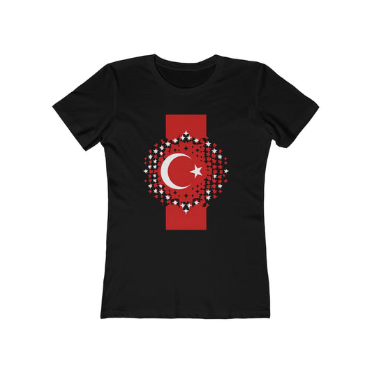 Star - Studded Turkish Flag Tee - faithwear