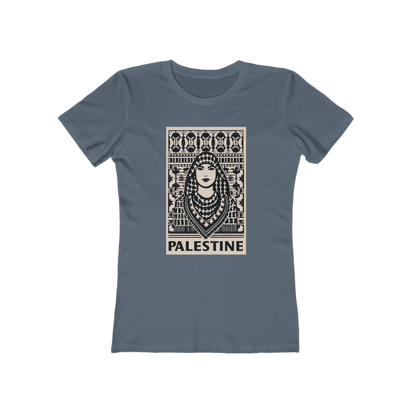 Strong Palestine Woman T-Shirt - faithwear