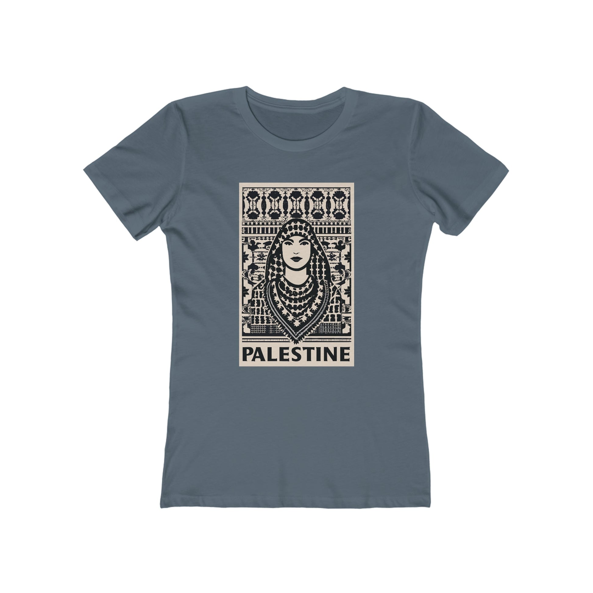 Strong Palestine Woman T-Shirt - faithwear