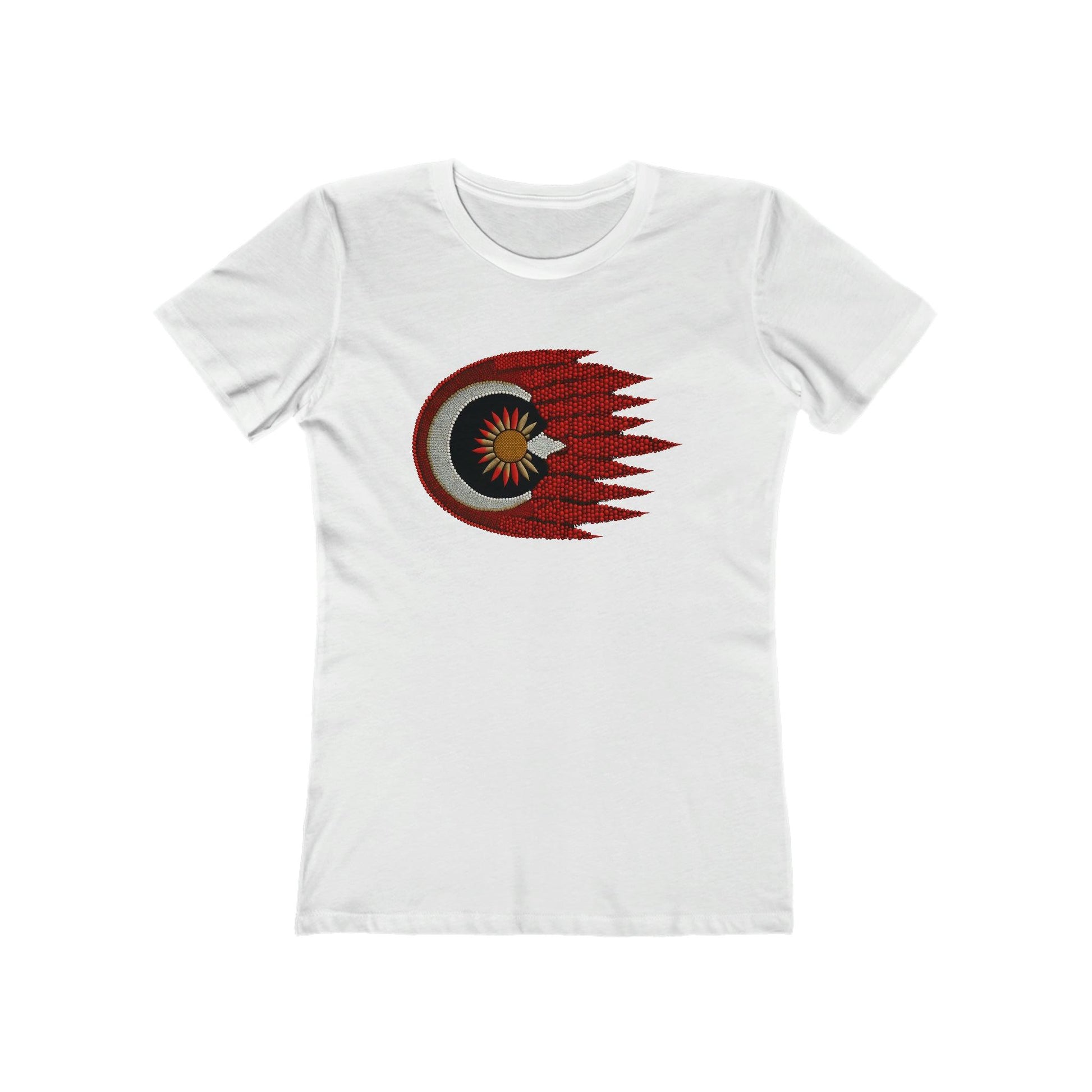 Turkish Beaded Flag Design T-Shirt - faithwear