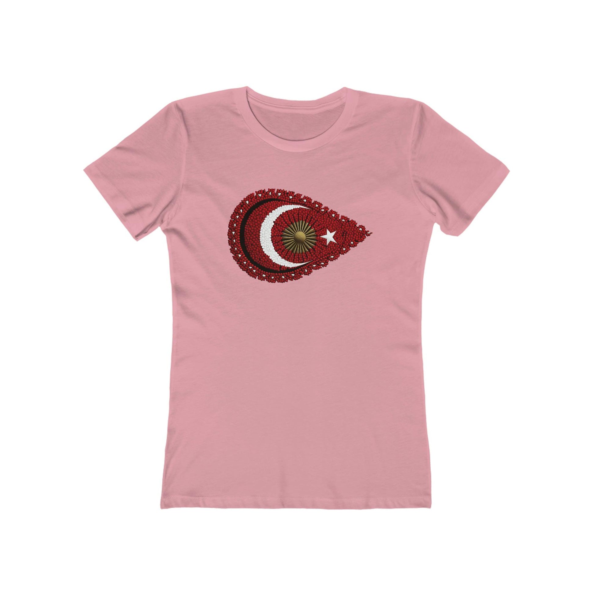 Turkish Pride: Beadwork Flag T-Shirt - faithwear