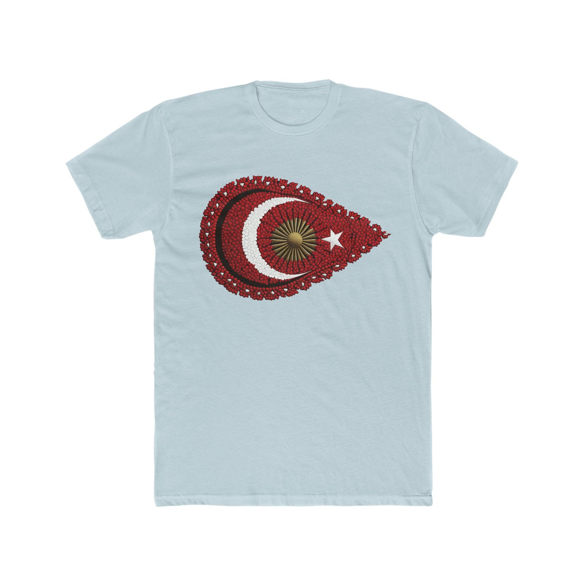 Turkish Pride: Beadwork Flag T-Shirt - faithwear