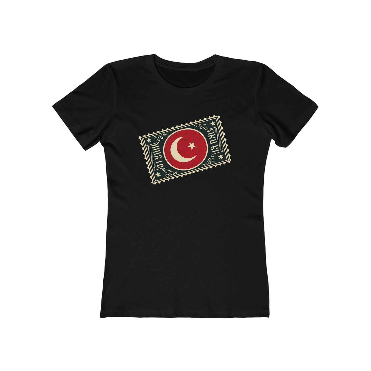 Vintage Turkish Postage Stamp T-Shirt - faithwear