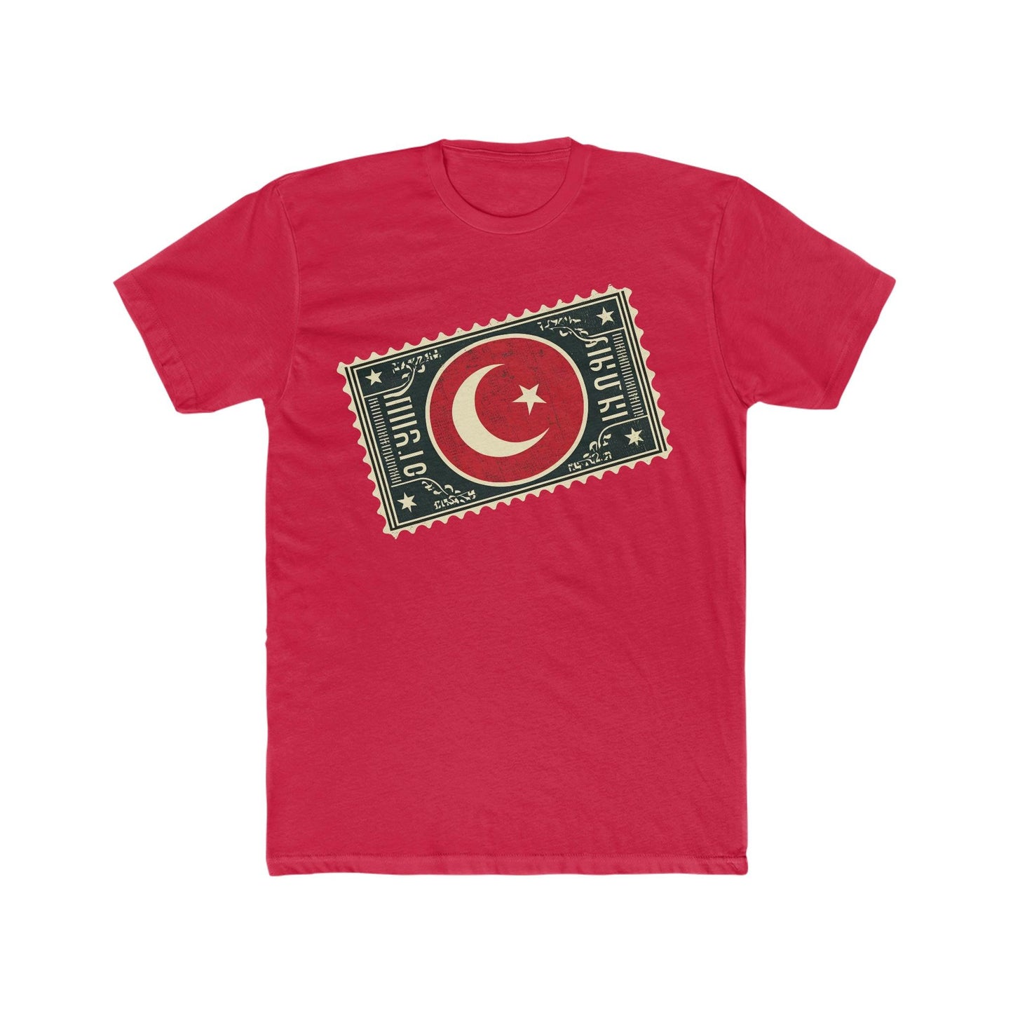 Vintage Turkish Postage Stamp T-Shirt - faithwear