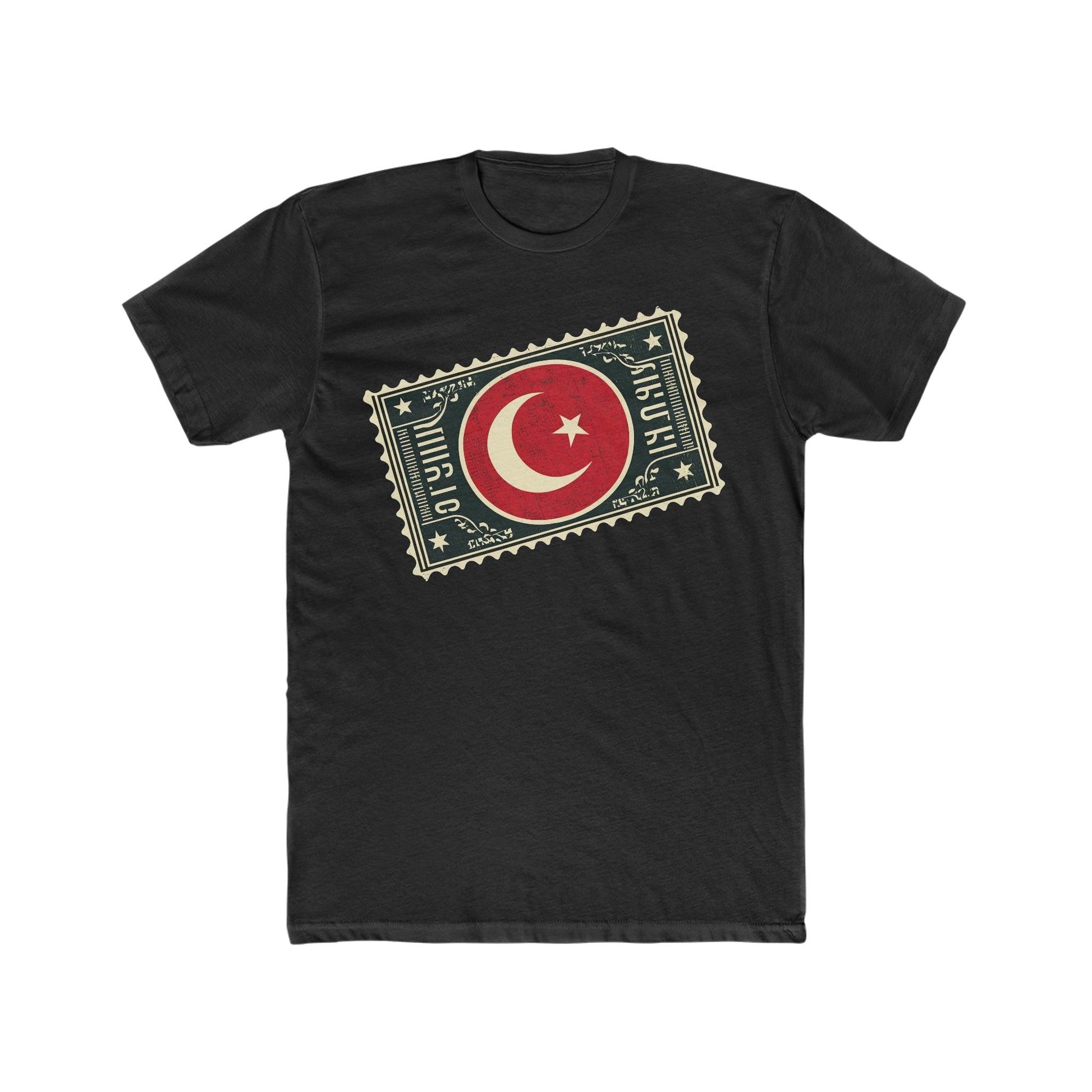 Vintage Turkish Postage Stamp T-Shirt - faithwear