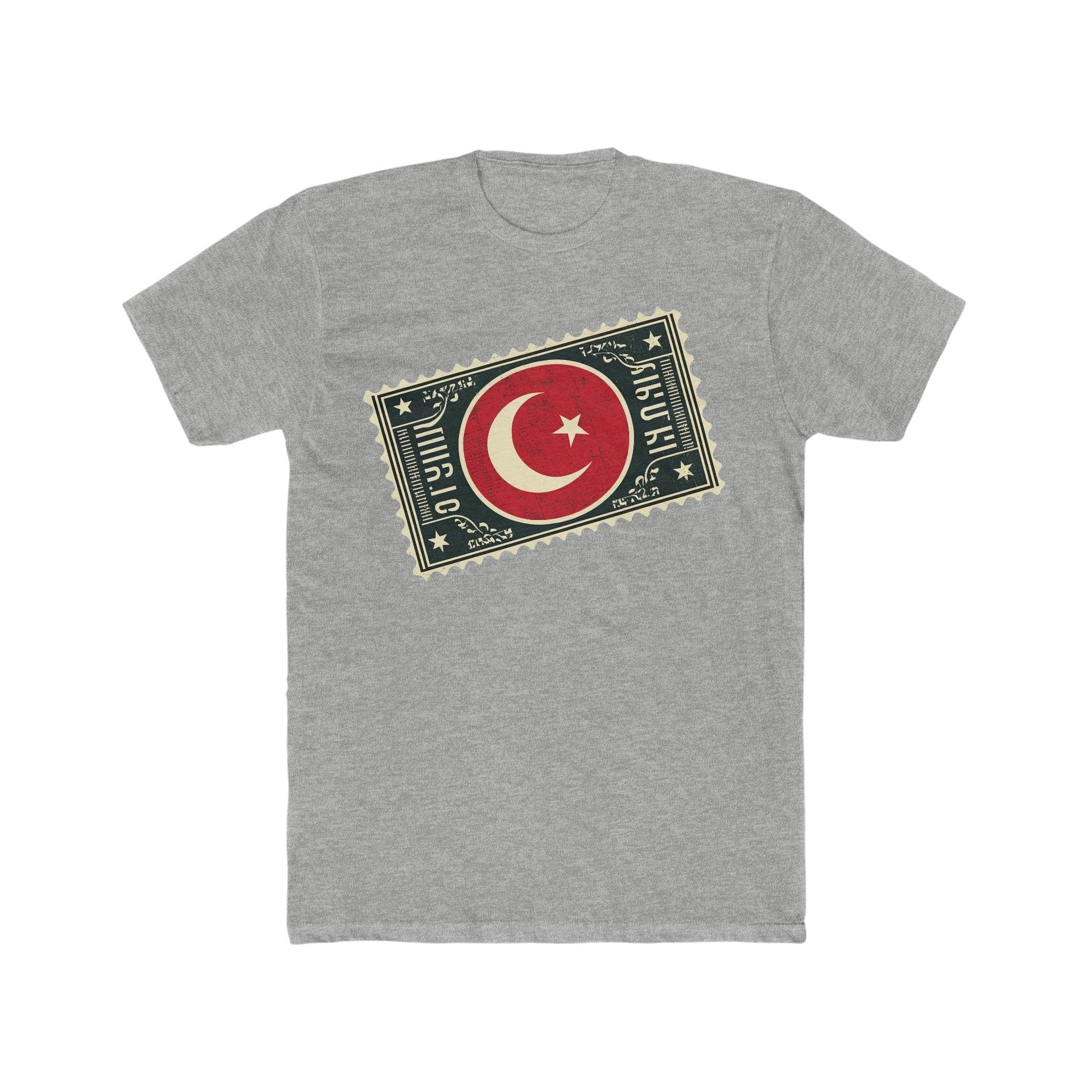 Vintage Turkish Postage Stamp T-Shirt - faithwear