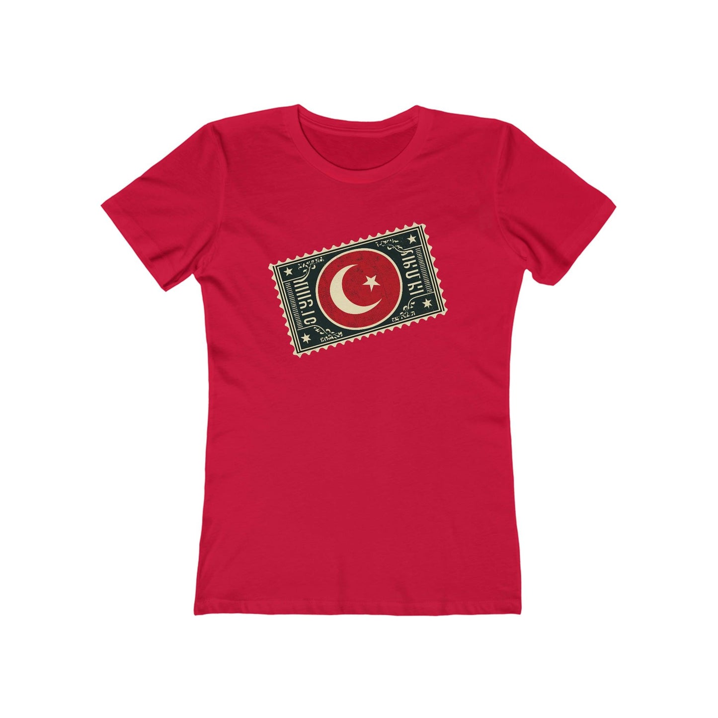 Vintage Turkish Postage Stamp T-Shirt - faithwear