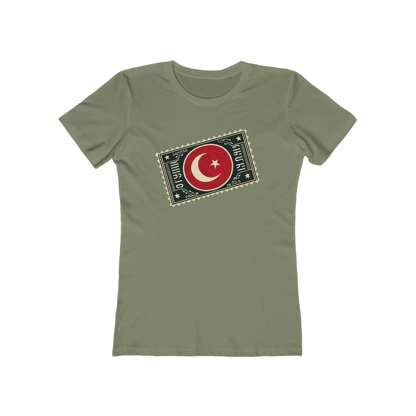 Vintage Turkish Postage Stamp T-Shirt - faithwear