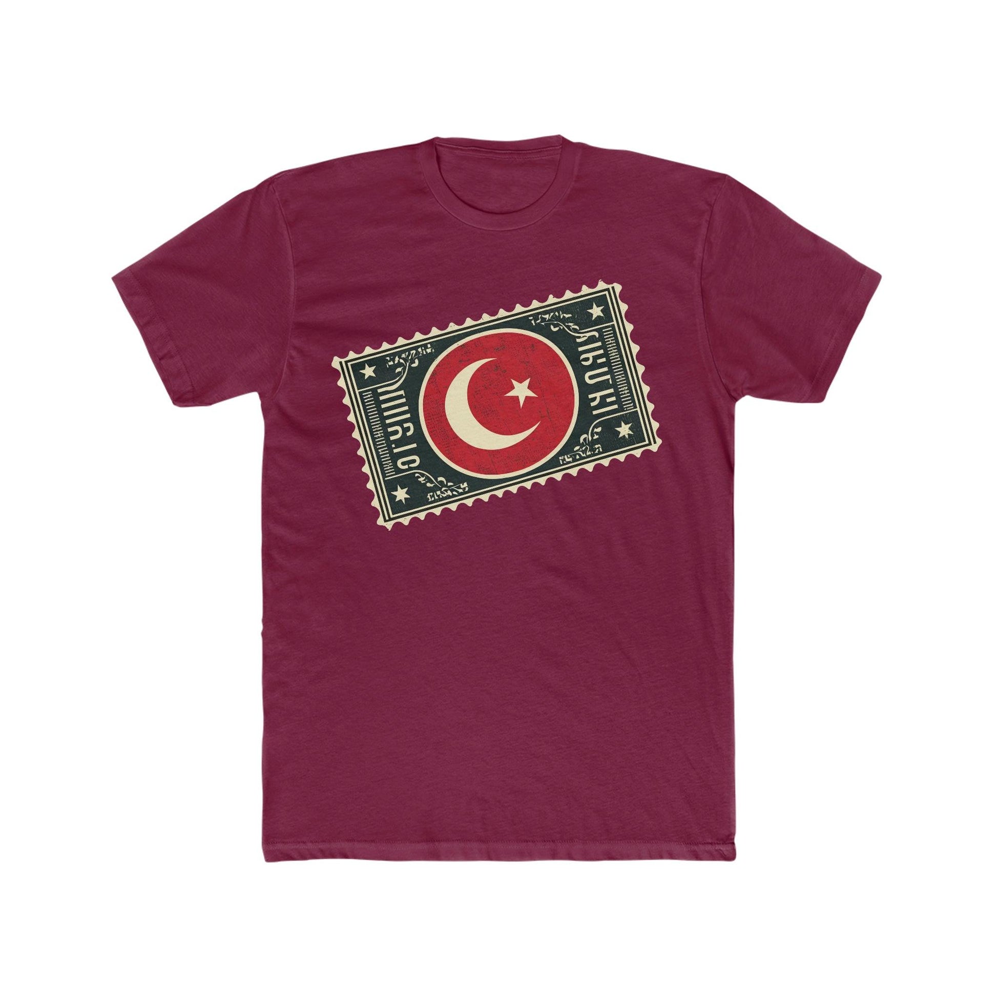 Vintage Turkish Postage Stamp T-Shirt - faithwear