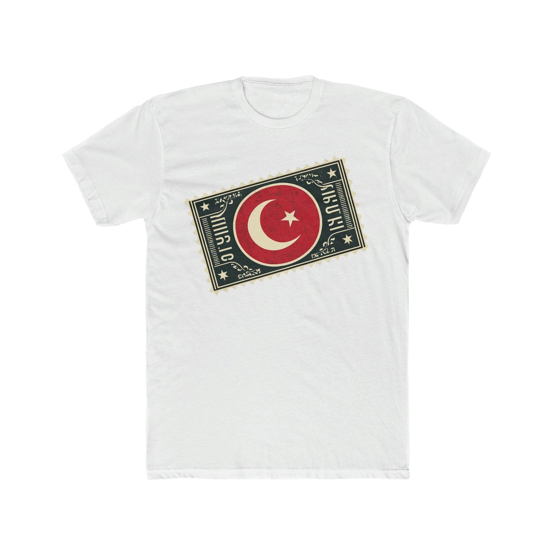 Vintage Turkish Postage Stamp T-Shirt - faithwear