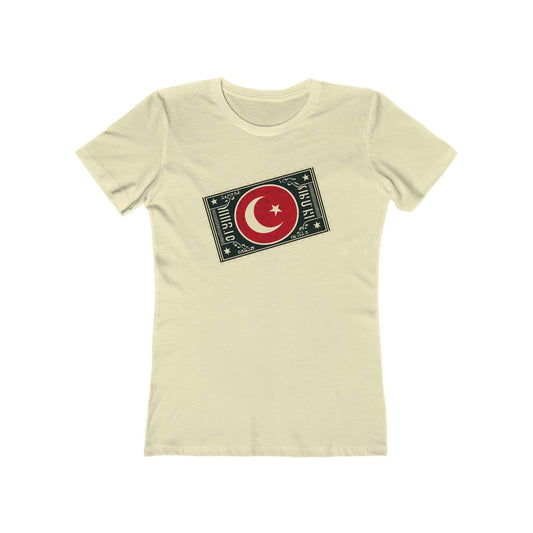 Vintage Turkish Postage Stamp T-Shirt - faithwear - T-shirts, Turkey Collection for Women, Women's Clothing