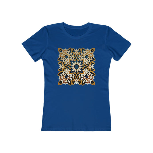 Topkapi Scroll Pattern T-Shirt - Topkapi Palace - faithwear - Pattern Collection for Women, T-shirts, Women's Clothing