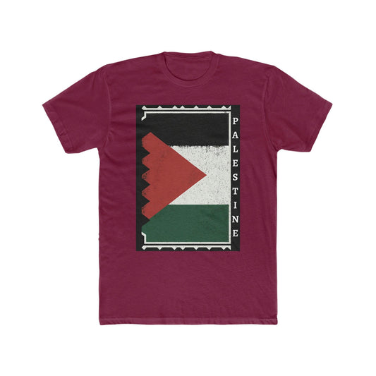 Palestinian Postage Stamp T-Shirt - faithwear - Men's Clothing, Palestine Collection for Men, T-shirts