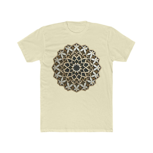 Elegant Muslim Girih Pattern T-Shirt - faithwear - Men's Clothing, Pattern Collection for Men, T-shirts