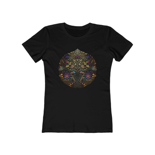 Colorful Muqarnas Pattern T-Shirt - faithwear - Pattern Collection for Women, T-shirts, Women's Clothing