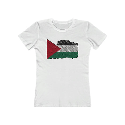 Palestinian Vanishing T-Shirt - Usurped Land - faithwear - Palestine Collection for Women, T-shirts, Women's Clothing